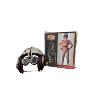 Anakin Skywalker Podracer Pilot Costume Rubies Star Wars Episode I 3-4 Yrs NWT